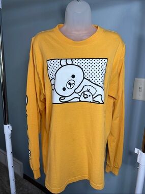 Dumbgood x Rilakkuma Yellow Tee